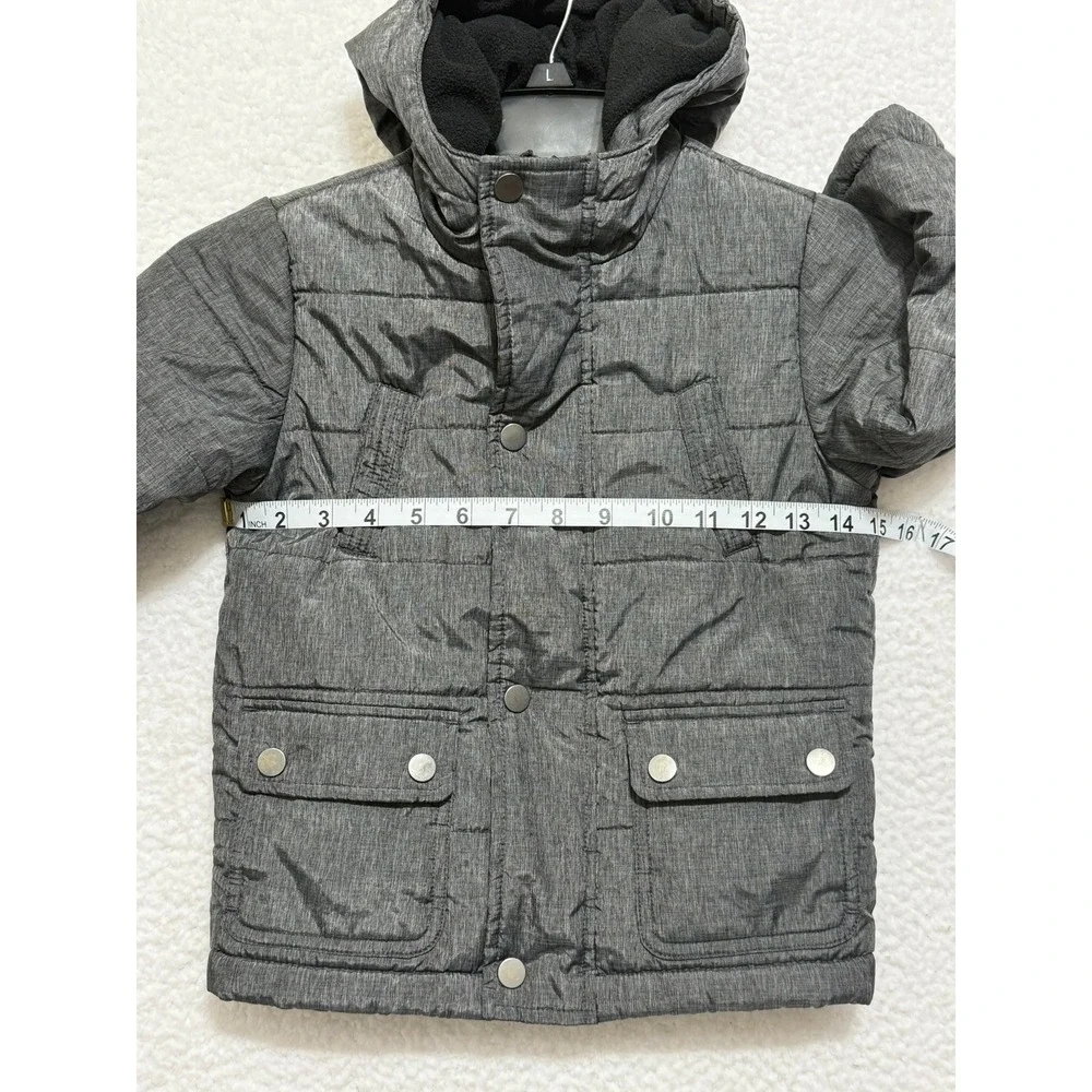 Rothschild Kids‎ Winter Puffer Jacket Hooded Grey Size 24M Boys Girls
